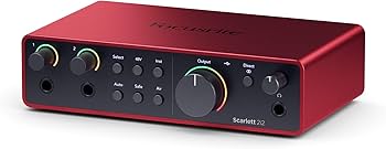 Amazon.co.jp: Focusrite Scarlett 2i2 第4世代 USBオーディオ